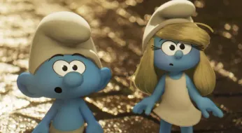 ‘Smurfs’ has Rihanna but not much else