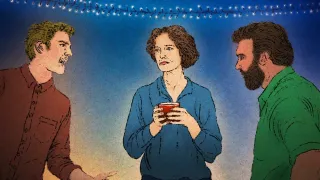 Here's a Strategy to Get Through Stressful Holiday Gatherings. Act Like a Dull Rock