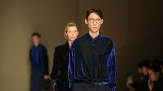 Giorgio Armani Launches New Era With Iridescent Colors and a Star-Studded Front Row