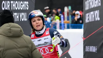 Lindsey Vonn Airlifted From Course After Crashing in Final Downhill Before Milan Cortina Olympics